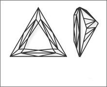 Треугольный бриллиант