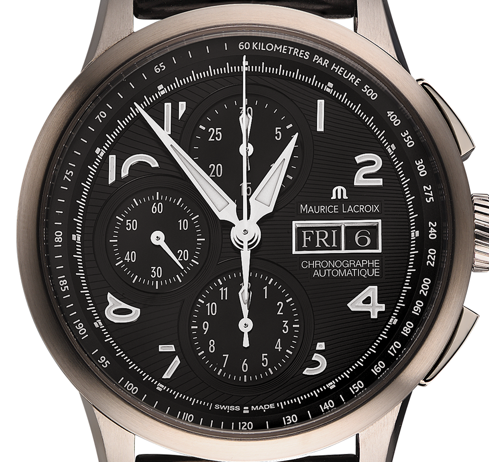 Часы Maurice Lacroix Masterpiece Masterchrono MP6348-SS001-32E (37223 ...