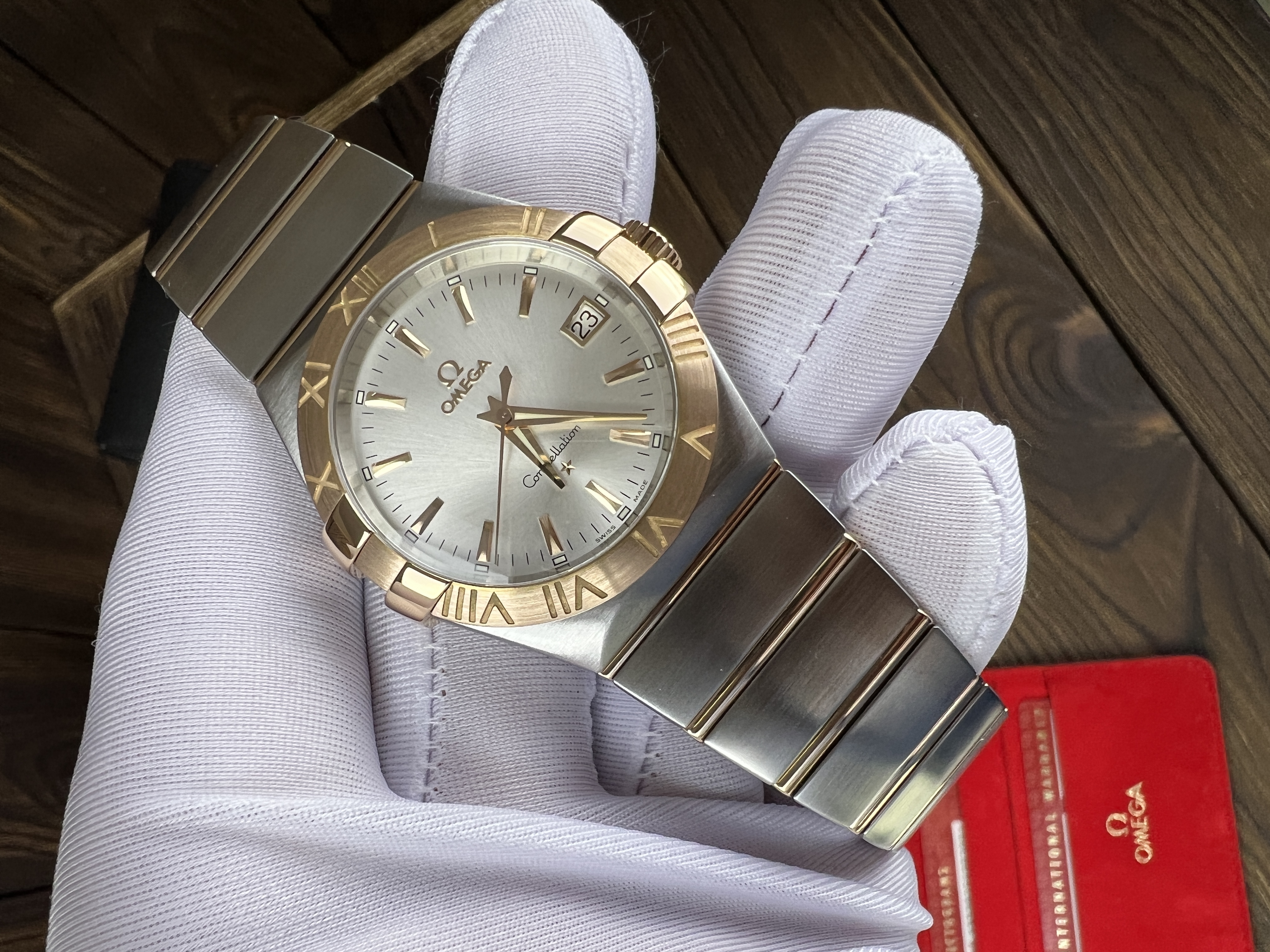 Часы Omega Constellation Quartz 123.20.35.60.02.001 (37999) купить