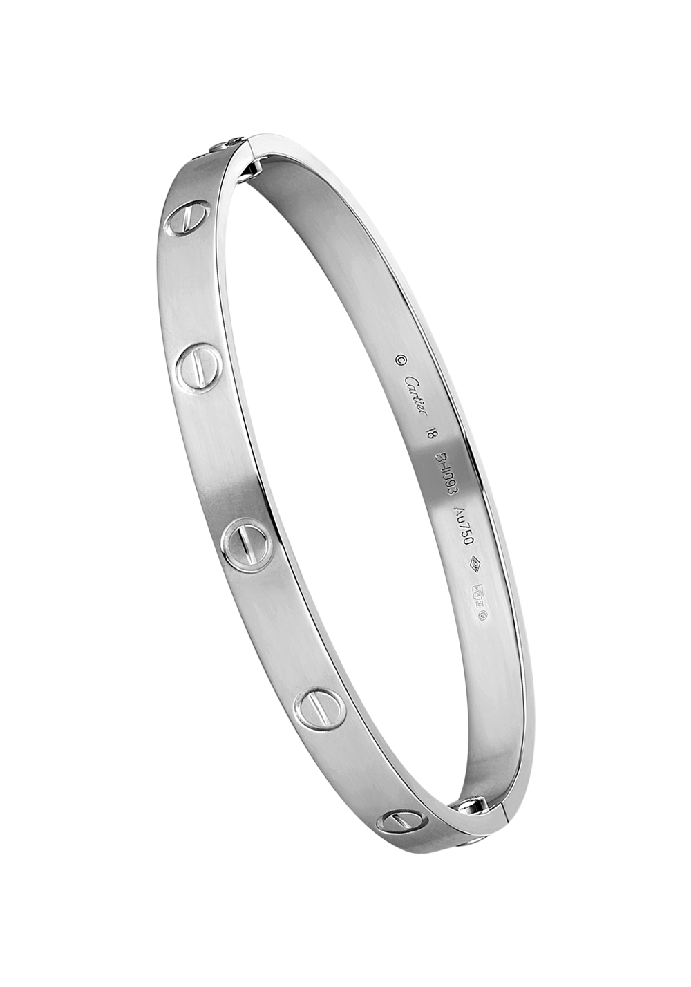 Браслет Cartier Love White Gold CRB6067618 (36280) купить в Москве,выгодная цена - ломбард на Кутузовском