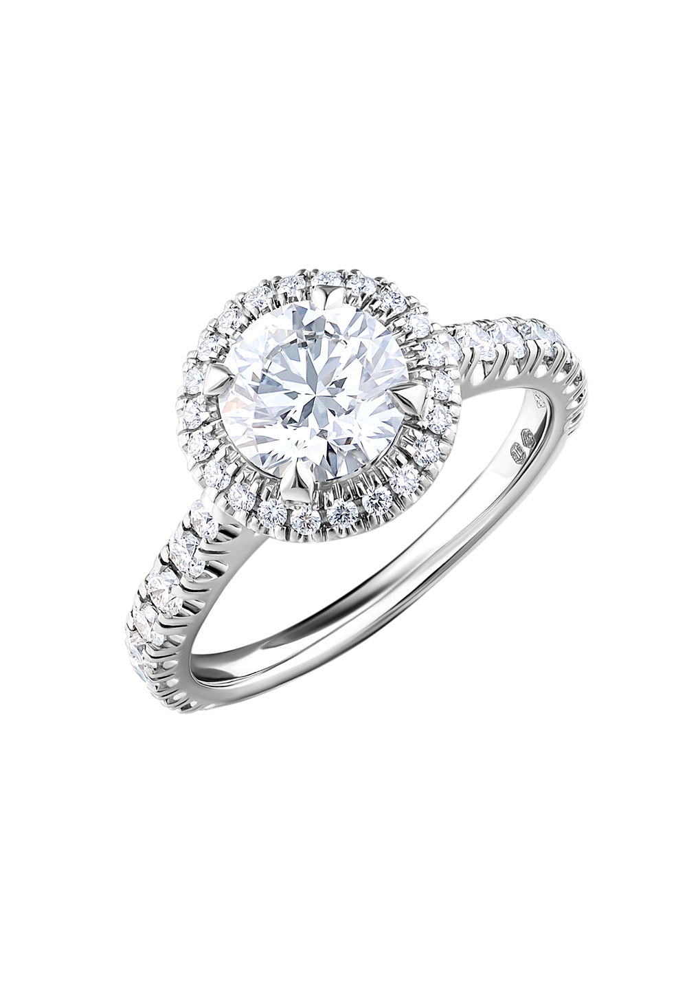 Кольцо в стиле Cartier с бриллиантом 1,00 ct E/VS2 GIA (36222) купить в Москве, выгодная цена - ломбард на Кутузовском