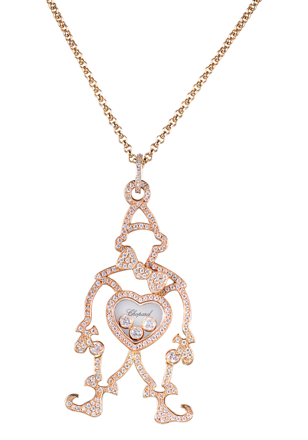 Chopard clown necklace shop