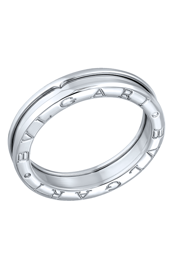 Bvlgari silver ring hotsell