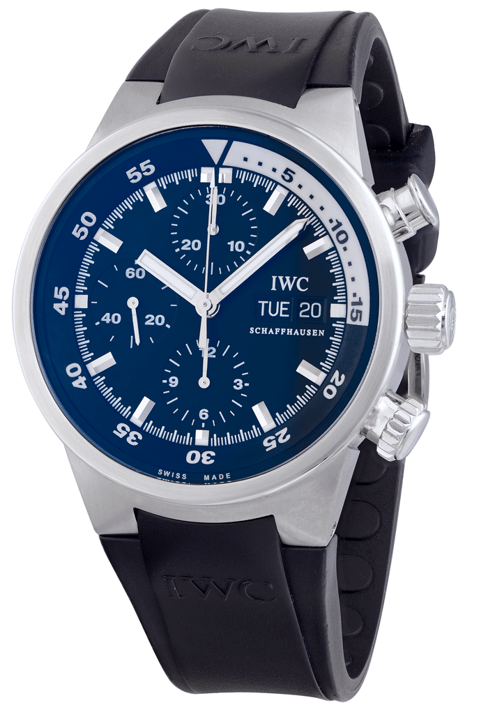 Iwc best sale aquatimer blue