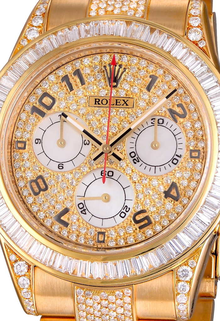 Daytona watch clearance gold