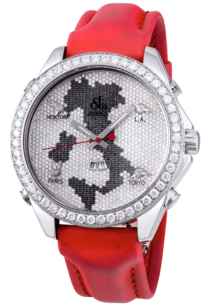 Jacob 5 discount time zone watches
