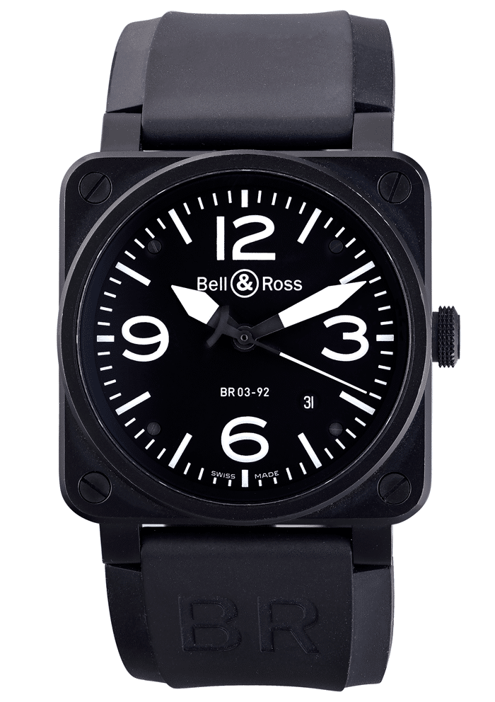 Часы Bell & Ross Aviation BR 01-92 Carbon BR03-92 (8786) купить в ...