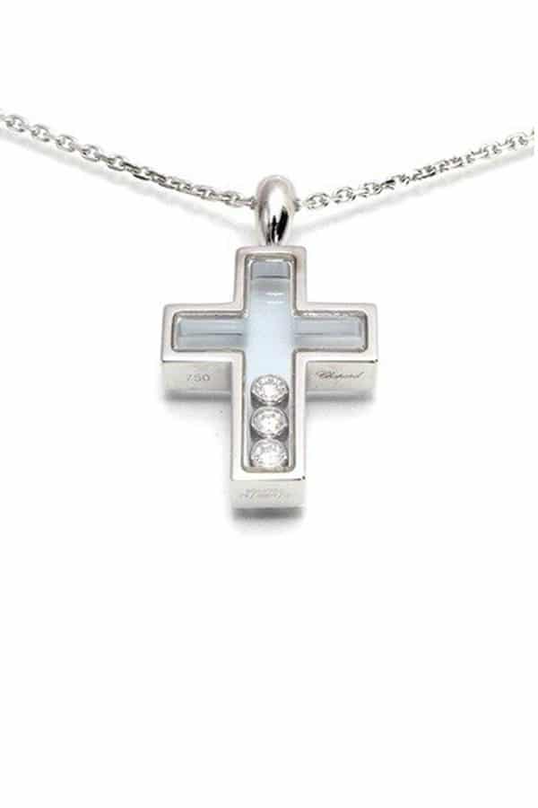 Chopard Happy Diamonds Cross Pendant 794009 1001 7927
