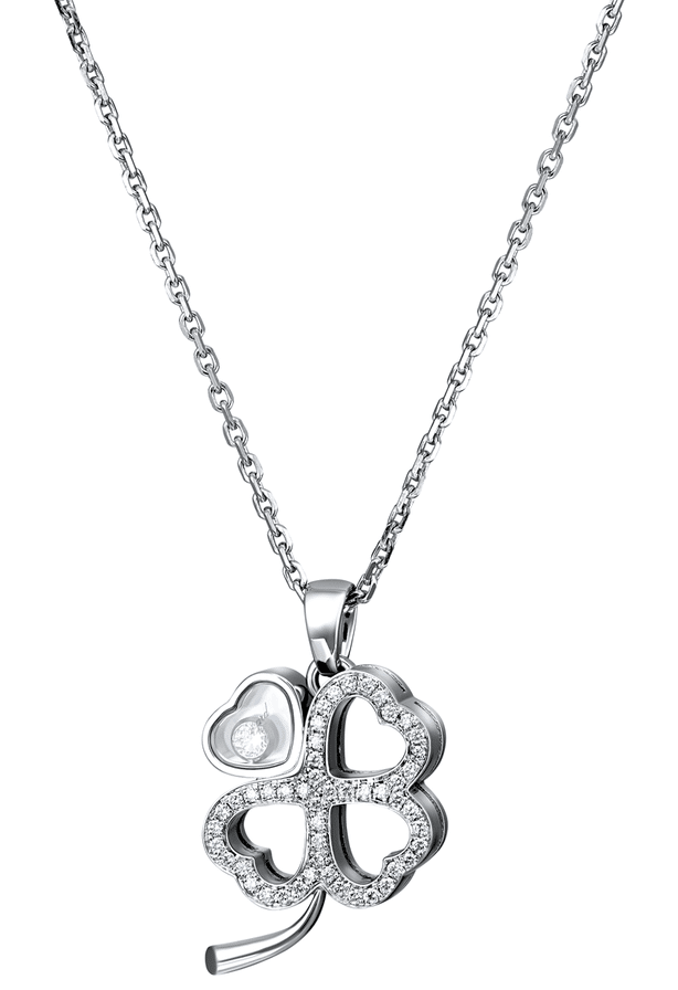 Chopard clover necklace store