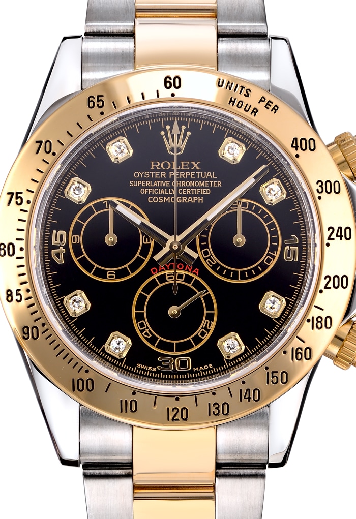 Daytona diamond dial outlet