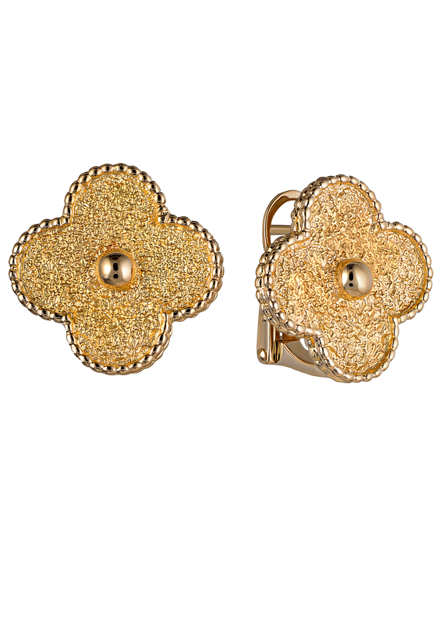 Van cleef & arpels vintage alhambra earrings outlet