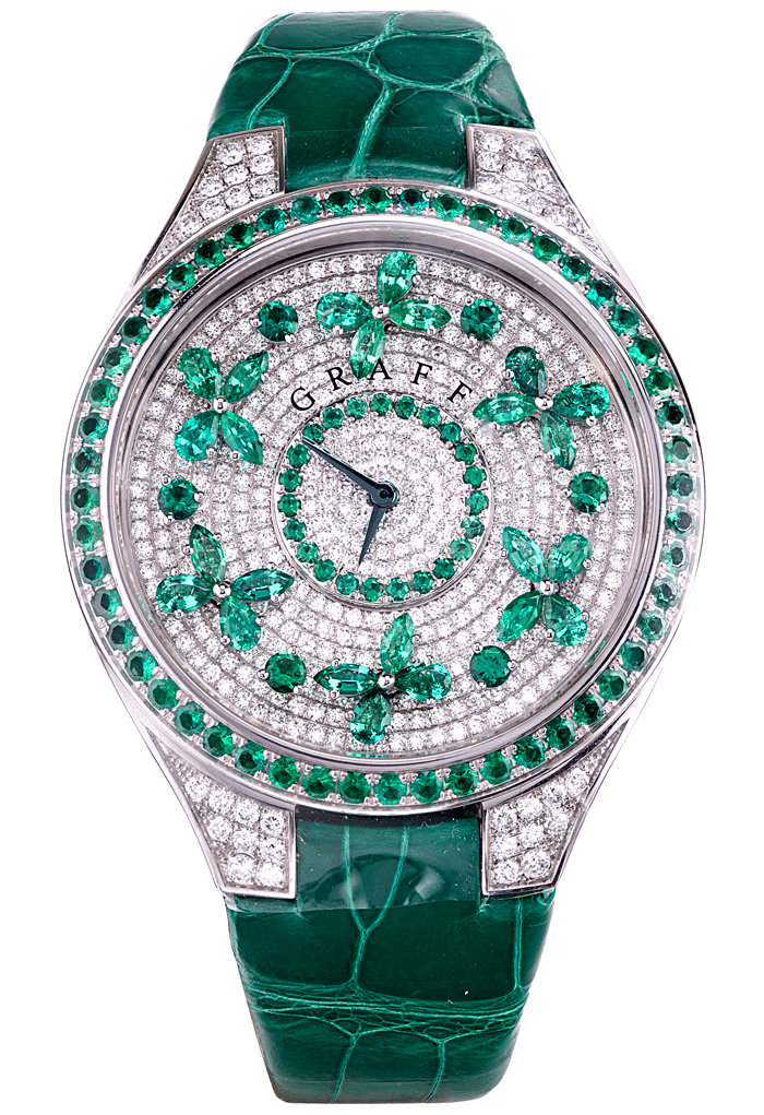 GRAFF emerald on diamond Disco Butterfly Disco Butterfly 11340
