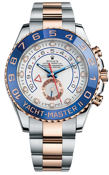 Rolex Yacht Master II 44 mm Steel and Everose Gold 116681 29871