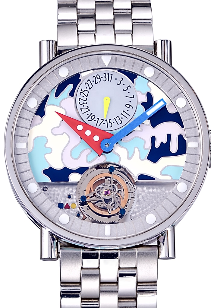 Alain Silberstein Limited Edition Volante Cloisonne Enamel Tourbillon ASC 1.3 12154
