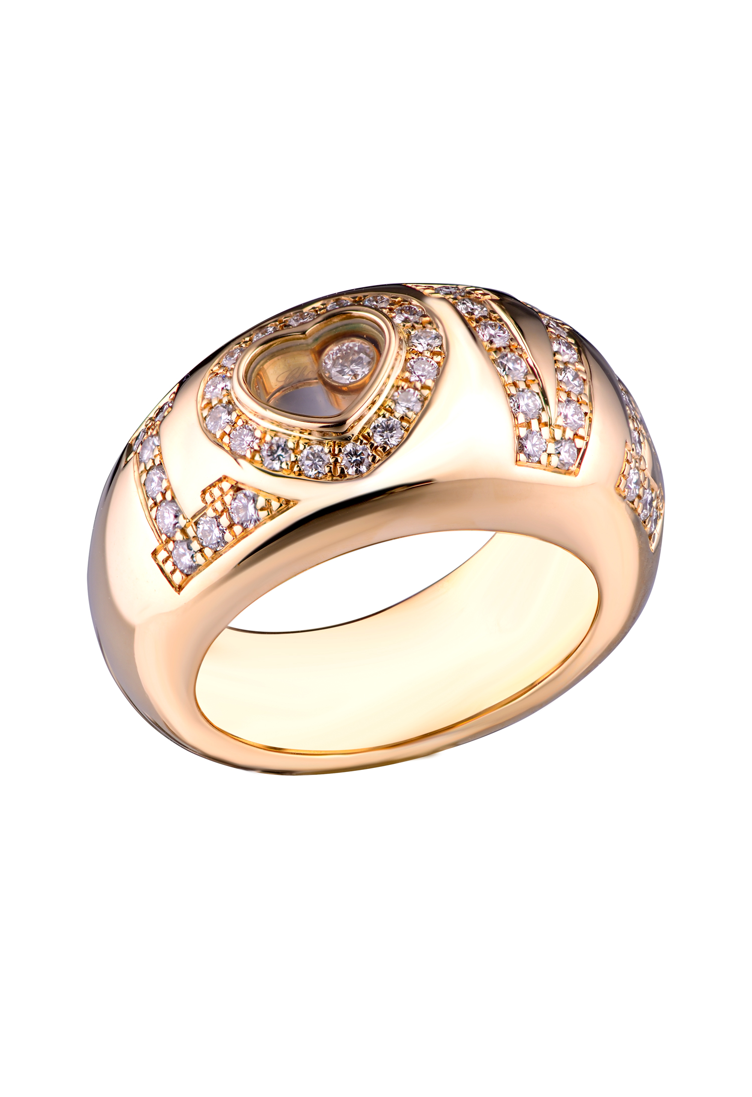 Chopard Happy Diamonds Love Ring 82 2850 12201