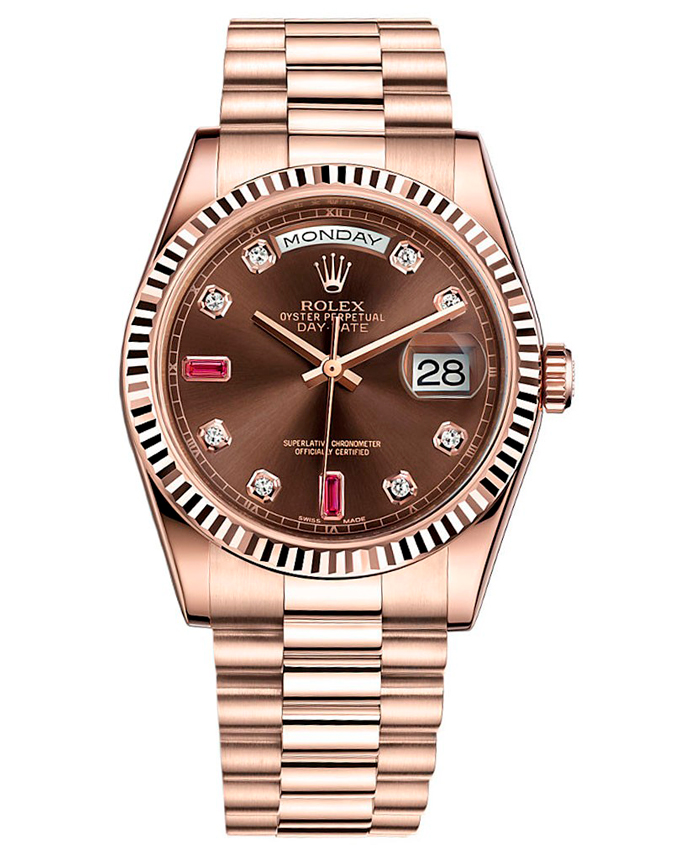Day date hotsell ruby dial
