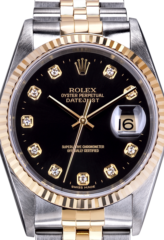 Datejust bicolor sale