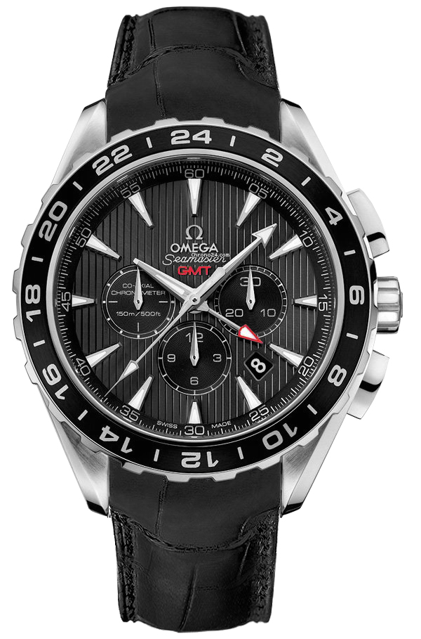 Omega aqua terra hot sale gmt