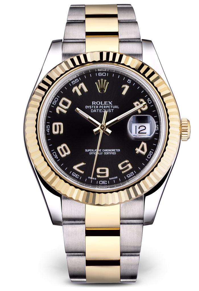 Datejust hotsell gold black