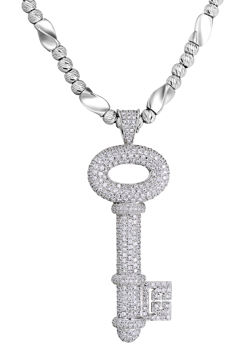 Подвеска Theo Fennell Large Key Diamond 