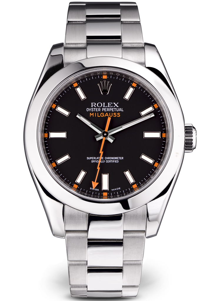 Rolex Milgauss 40 mm Black Dial 116400 15057