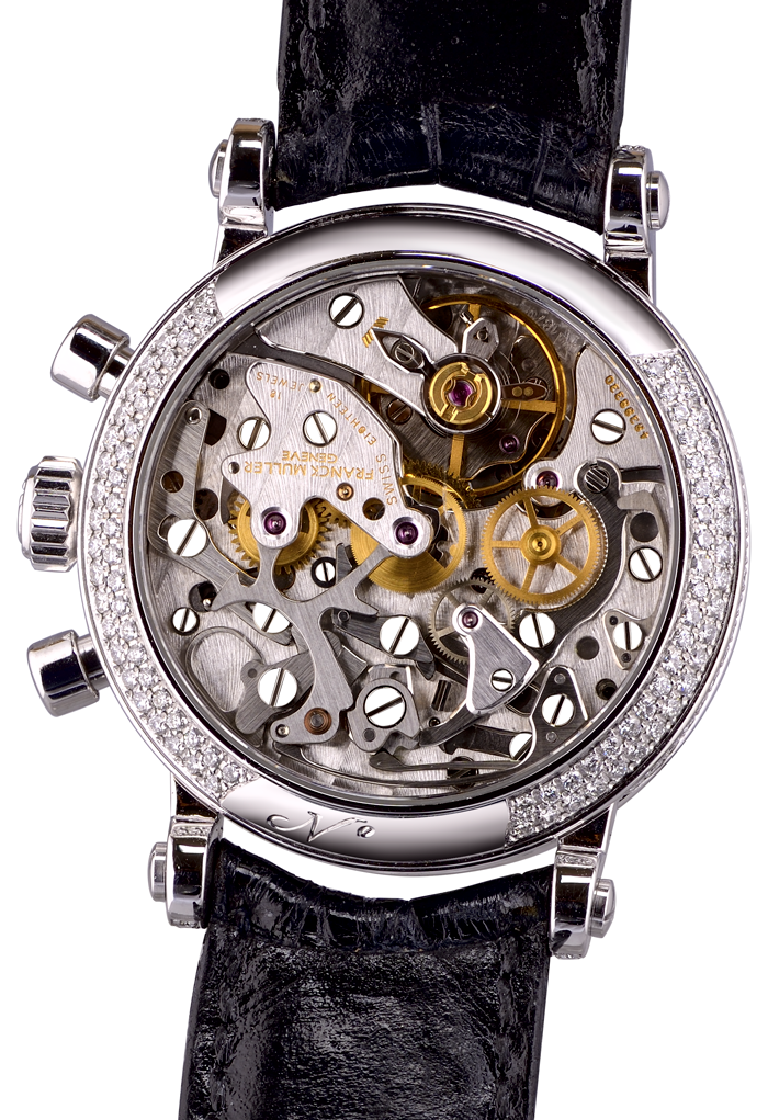 Franck Muller Chronograph White Gold Diamonds Ladies 2865 NAD 15173
