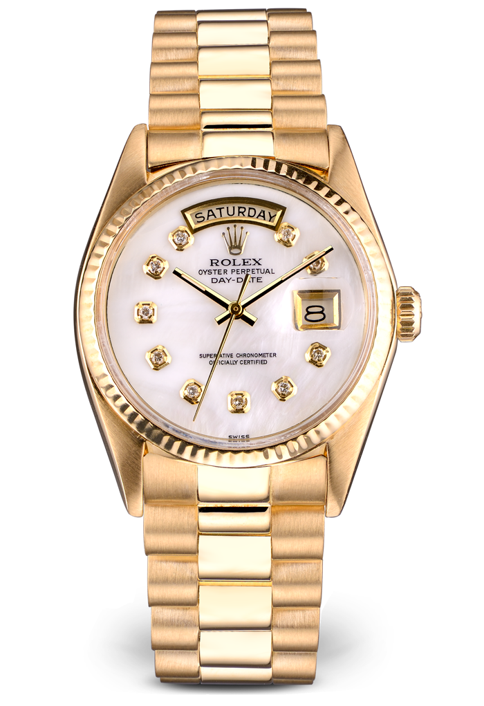 Rolex Mens 18K Yellow Gold Day Date President 1803 16030