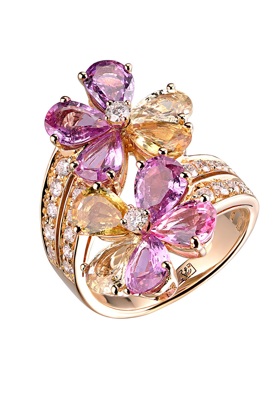 Bvlgari flower hotsell ring