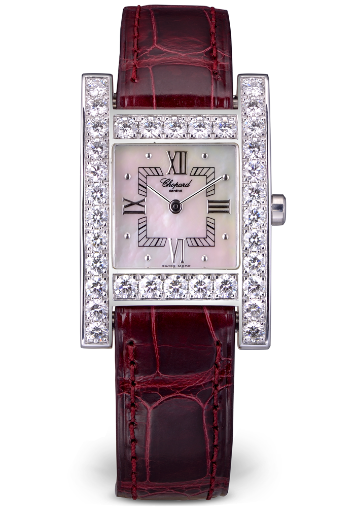 Chopard H Diamond 18k White Gold 13 6621 16911