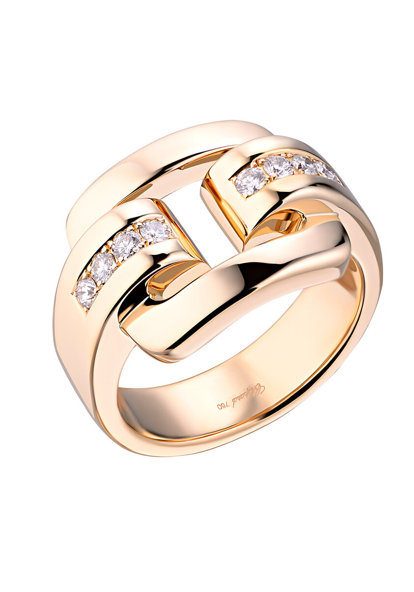 Chopard Les Chaines Yellow Gold Ring 823456 0112 17398