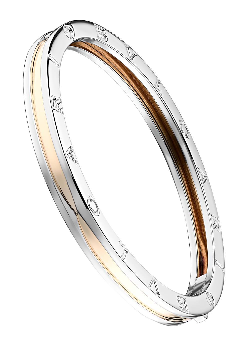 Bvlgari Bzero1 Steel and Yellow Gold Bracelet BVL332411 17902