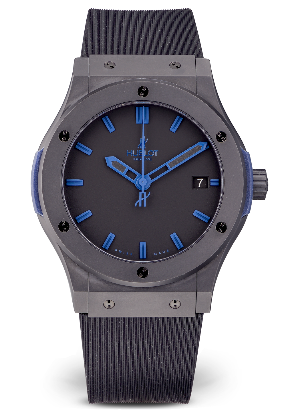 Hublot classic fusion all black blue new arrivals