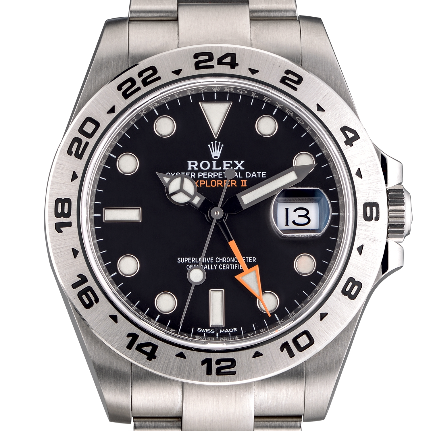 Часы Rolex Explorer II 42mm Steel 
