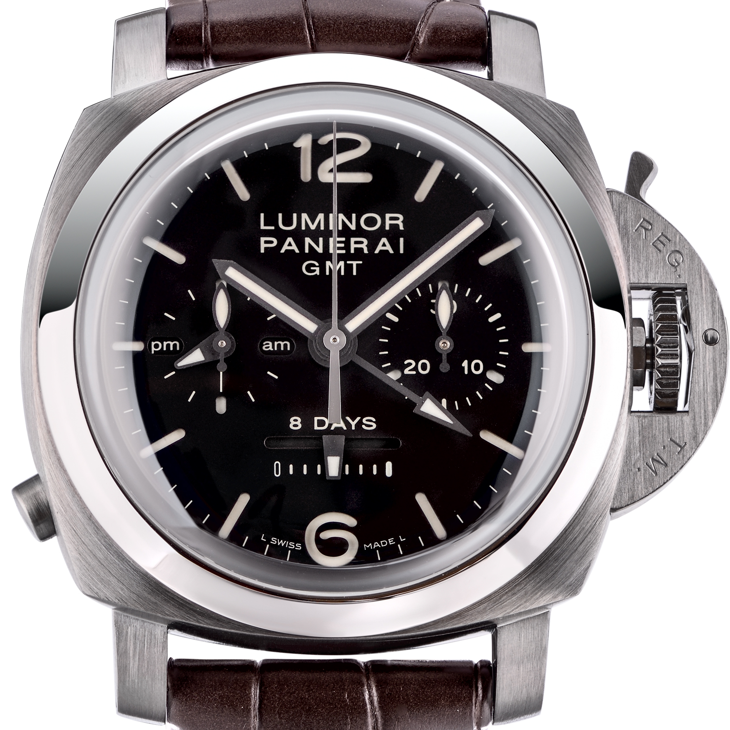Panerai Luminor Collection Luminor 1950 8 Days GMT Monopulsante Chronograph PAM00311 19929