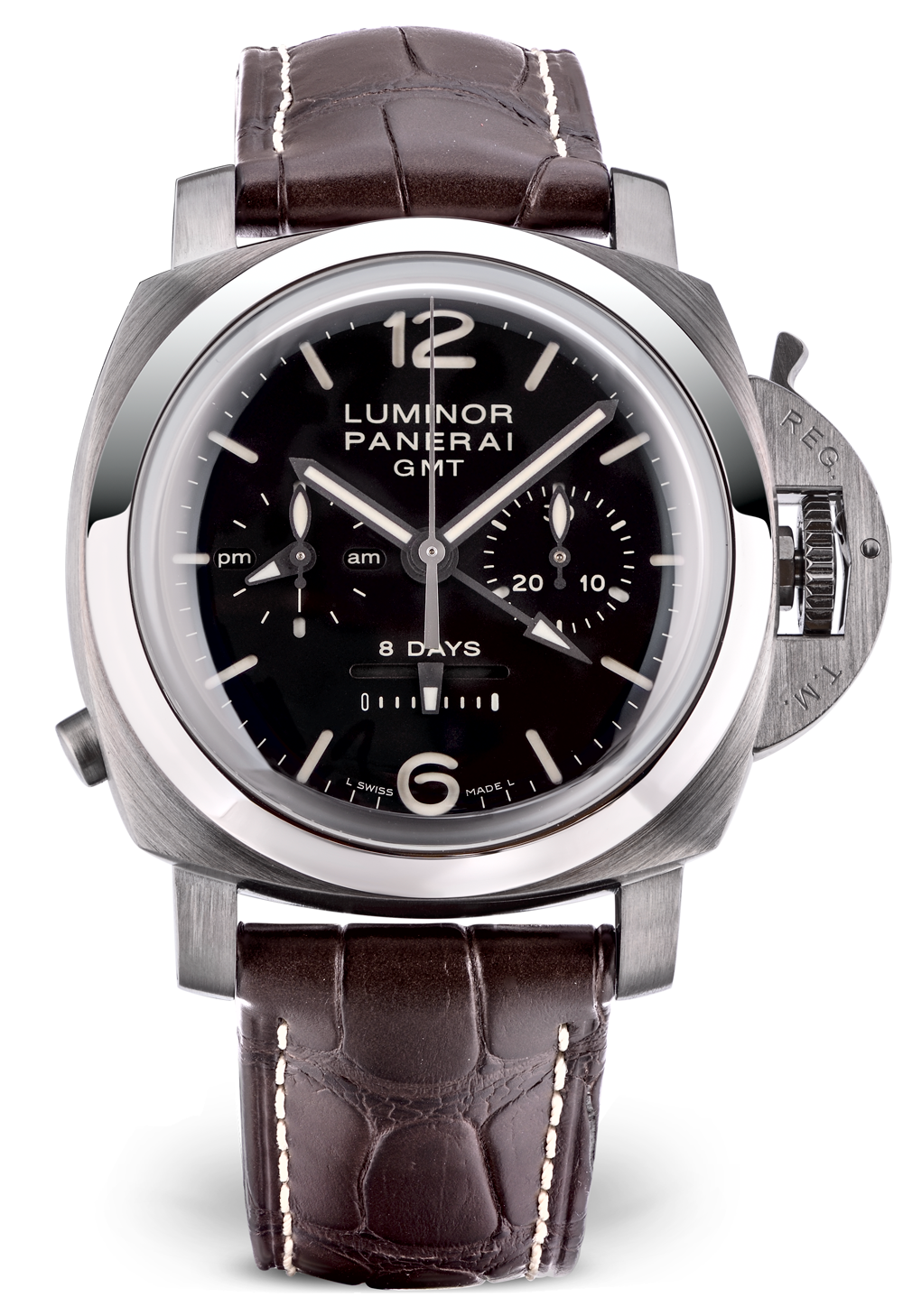 Panerai Luminor Collection Luminor 1950 8 Days GMT Monopulsante Chronograph PAM00311