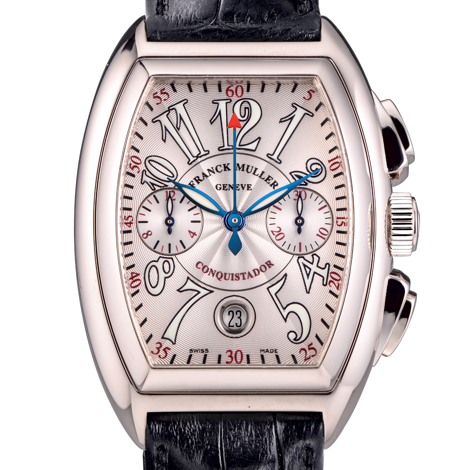 Franck Muller Conquistador Chronograph White Gold 8001 CC 19989