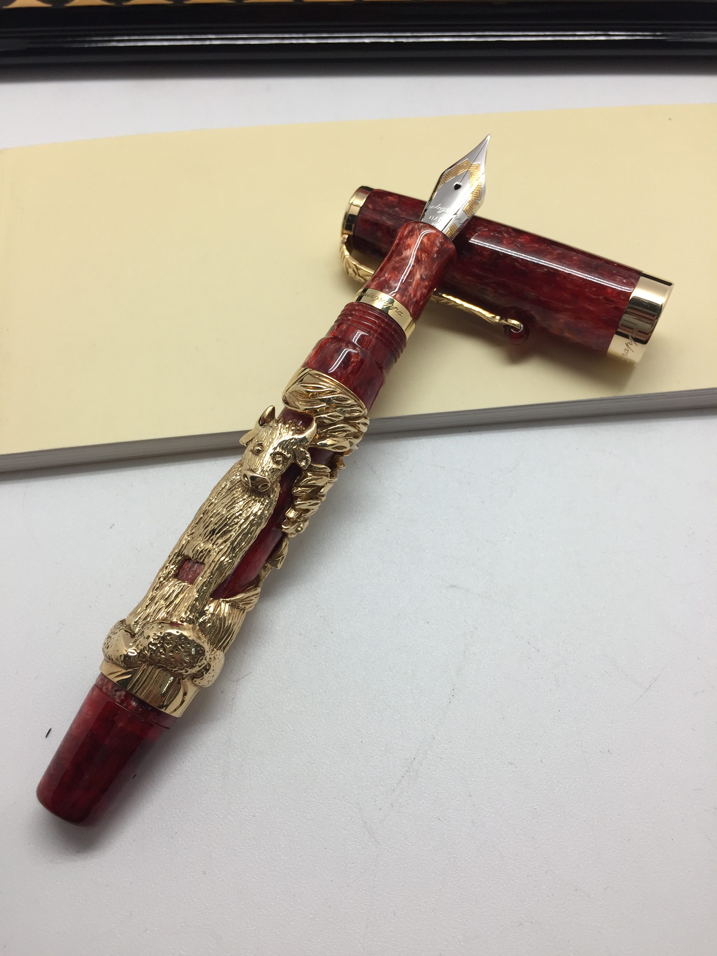 Ручка Montegrappa Перьевая Zodiac OX (20155) купить оригинал в Москве ...