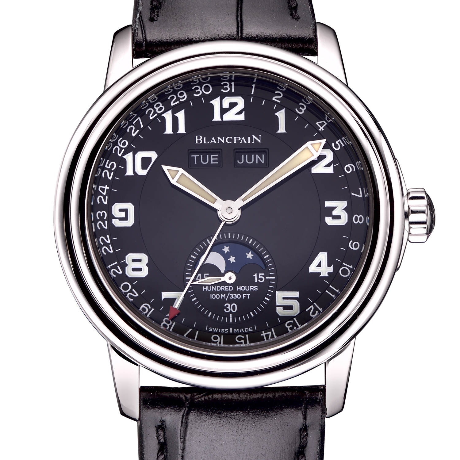 Часы Blancpain Leman Complete Calendar 38 mm Moonphase 27631130A53