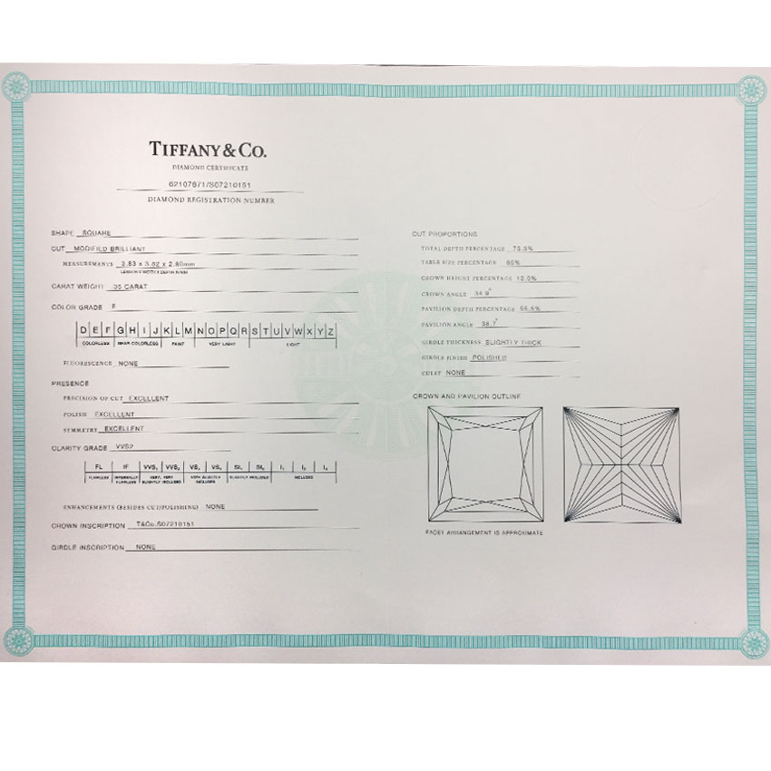 Tiffany and co contact discount