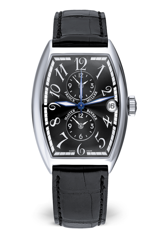 Franck Muller Master Banker in 18k White Gold 5850 MB 21070