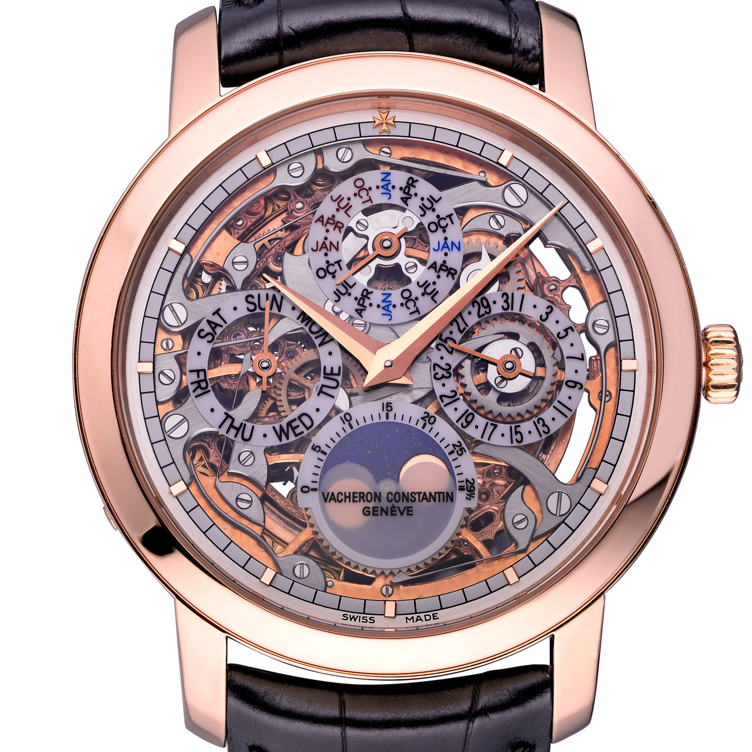Vacheron Constantin Traditionnelle Skeleton Perpetual Calendar 43172 000R 9241 21166