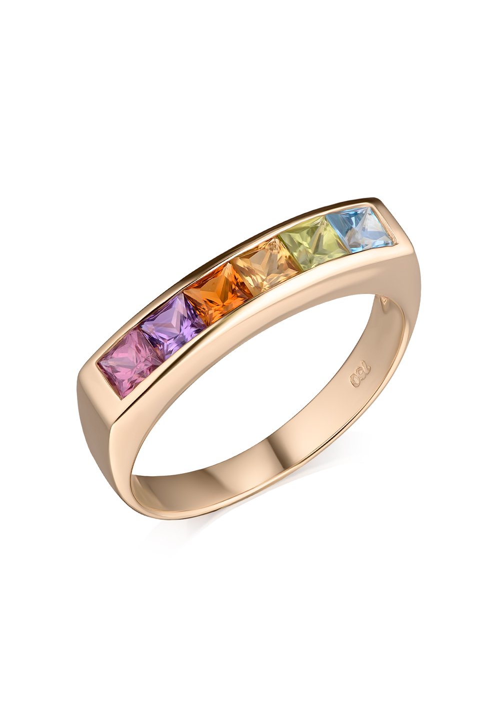 H stern rainbow ring online