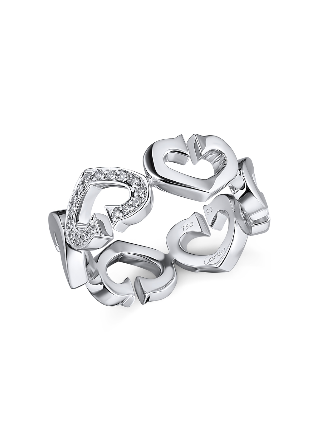 Cartier hearts and symbols ring online