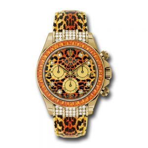 Leopard daytona rolex on sale