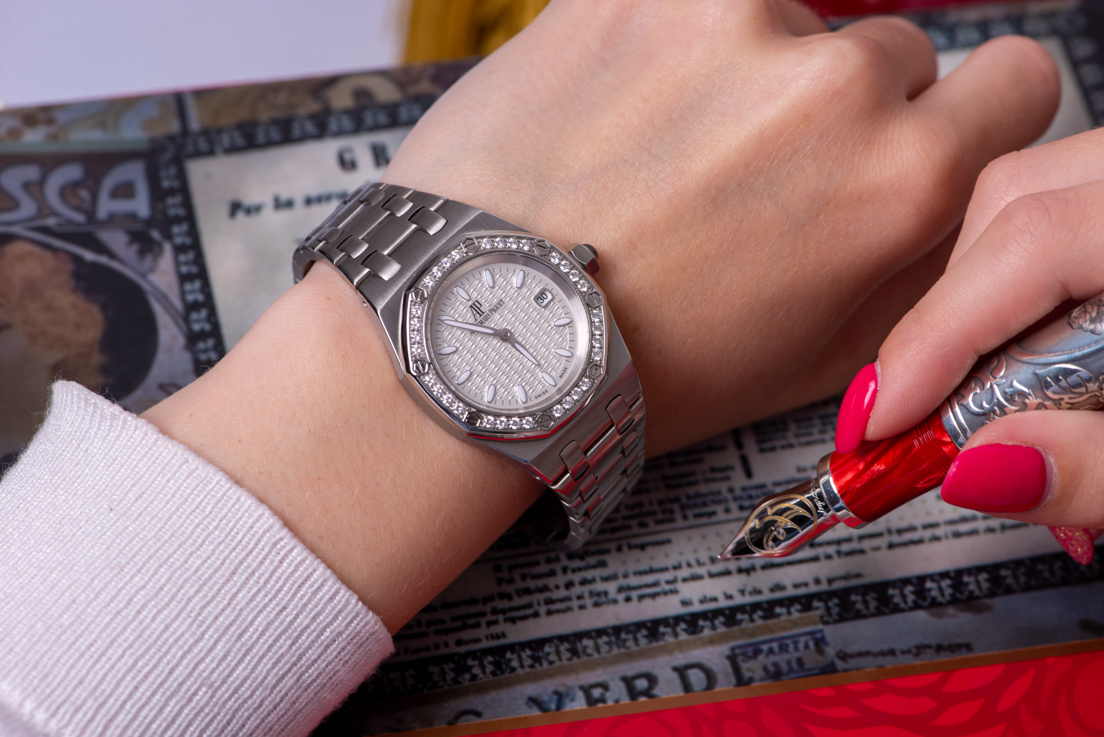 Audemars piguet royal oak ladies outlet