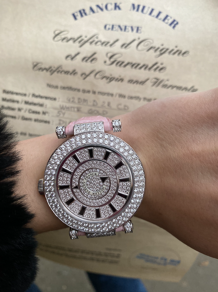 Franck Muller Double Mystery Ronde 42 DM D 2R CD F 17845
