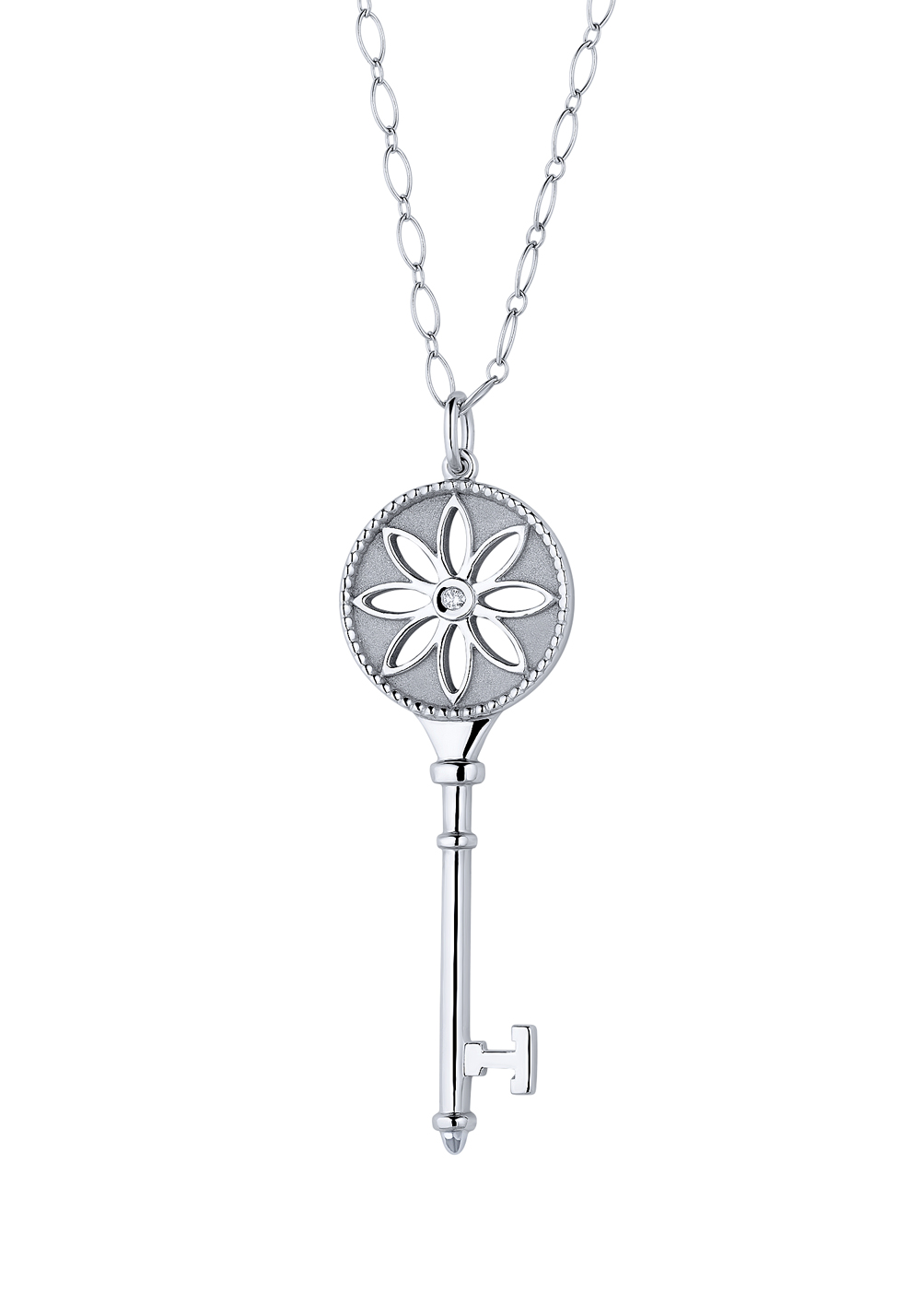 Tiffany daisy necklace sales