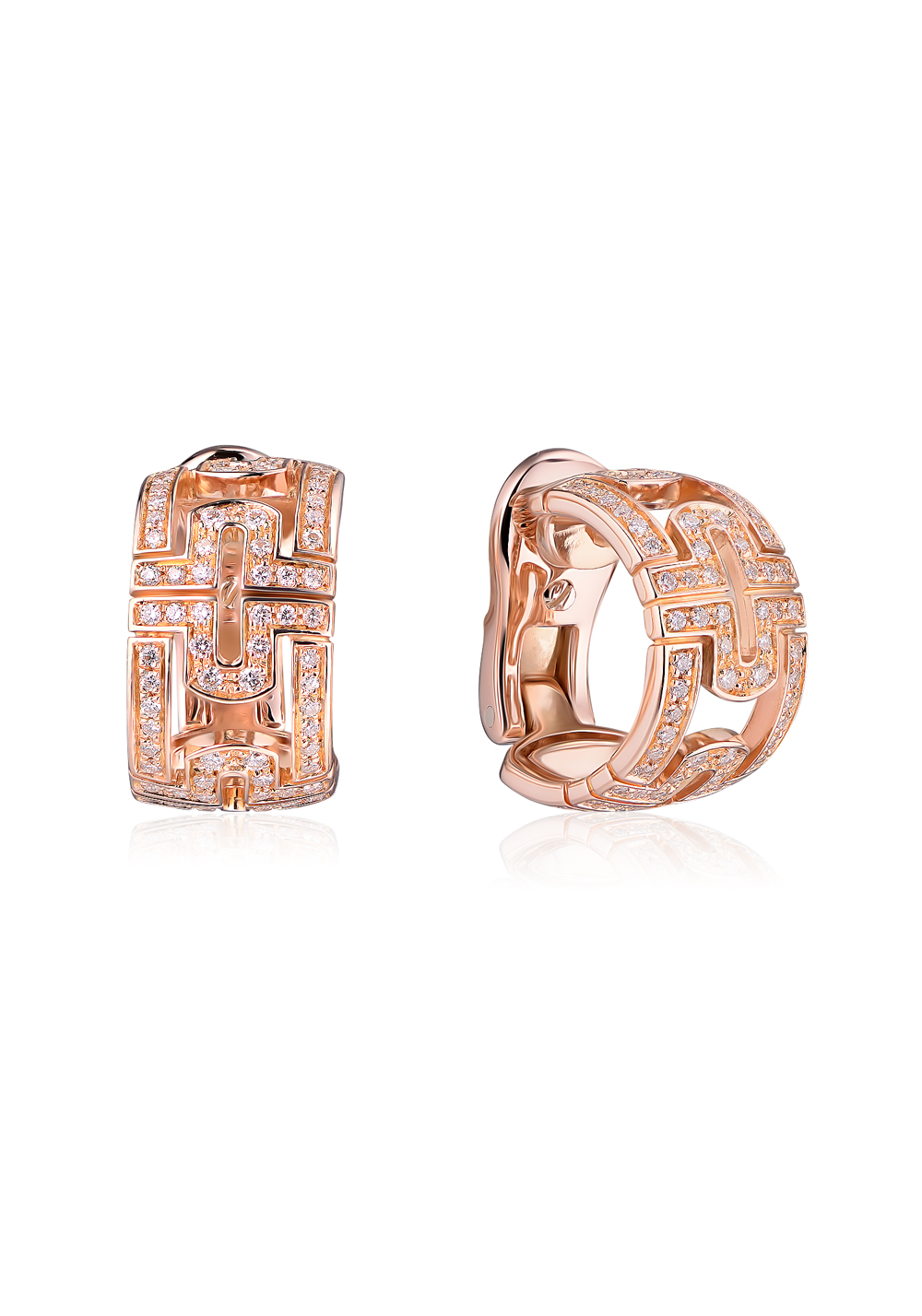 Bvlgari diamond on sale earrings