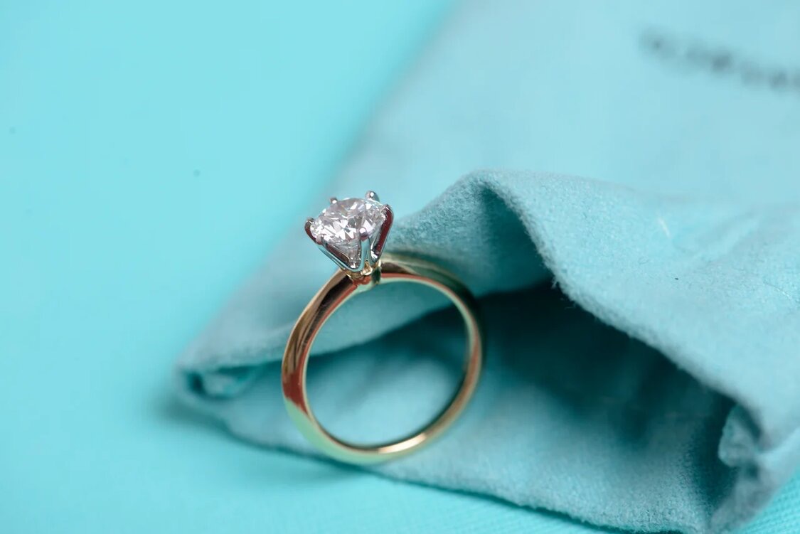 Кольцо Tiffany & Co Ring 1,34 ct G/VVS1 (22919) купить в Москве, выгодная цена - ломбард на Кутузовском