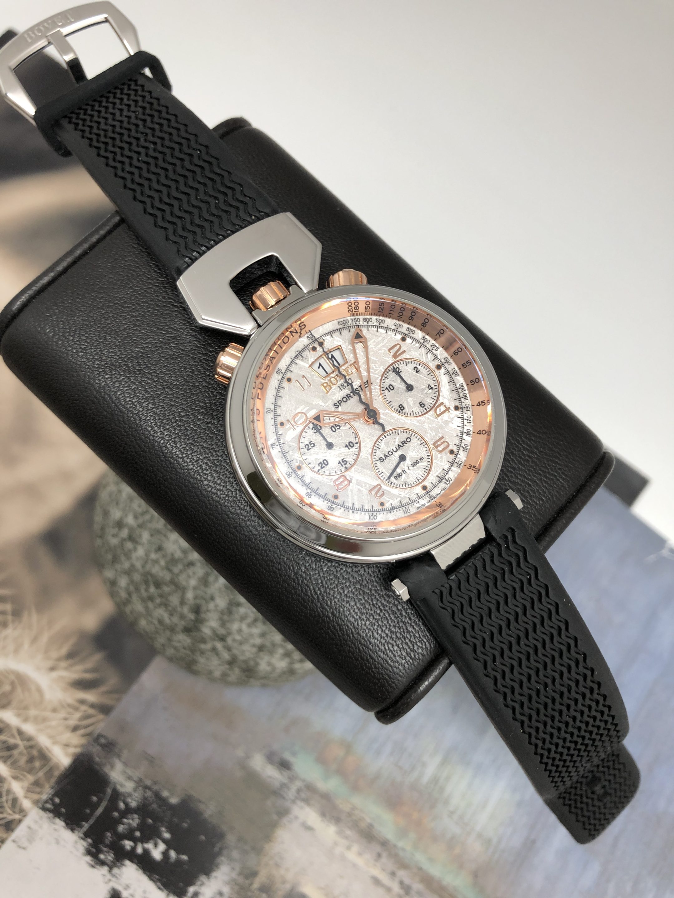 Часы Bovet Sportster Saguaro 46 Chronograph Meteorite Dial C806 (23252 ...
